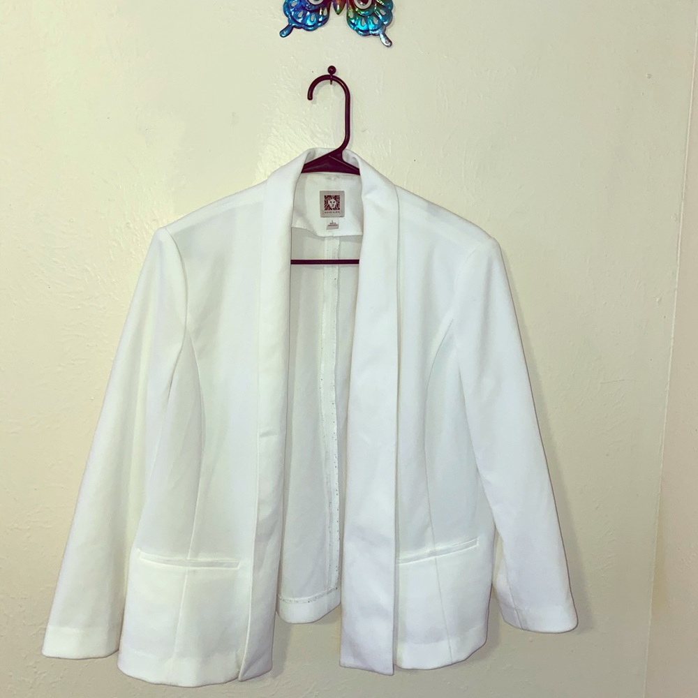 White blazer